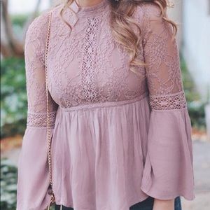 High Neck BabyDoll Top